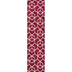 Tumbling Blocks Modern Geometric Area Rug