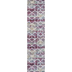Tumbling Blocks Modern Geometric Area Rug