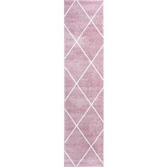 Cole Minimalist Diamond Trellis Area Rug