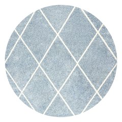 Cole Minimalist Diamond Trellis Area Rug
