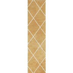 Cole Minimalist Diamond Trellis Area Rug