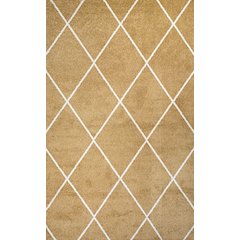 Cole Minimalist Diamond Trellis Area Rug