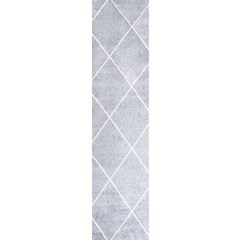 Cole Minimalist Diamond Trellis Area Rug