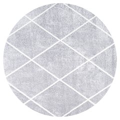 Cole Minimalist Diamond Trellis Area Rug