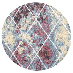 Cole Minimalist Diamond Trellis Area Rug