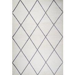 Cole Minimalist Diamond Trellis Area Rug