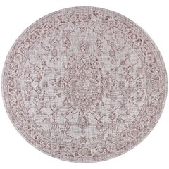 Rozetta Boho Medallion Textured Weave Indoor/Outdoor Area Rug
