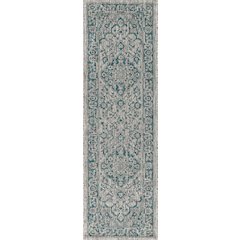 Rozetta Boho Medallion Textured Weave Indoor/Outdoor Area Rug