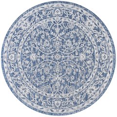 Palazzo Vine And Border Textured Weave Indoor/Outdoor Area Rug