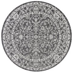 Palazzo Vine And Border Textured Weave Indoor/Outdoor Area Rug