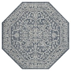 Malta Bohemian Medallion Textured Weave Red/Taupe Indoor/Outdoor Area Rug