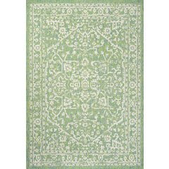 Malta Bohemian Medallion Textured Weave Indoor/Outdoor Area Rug