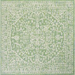 Malta Bohemian Medallion Textured Weave Indoor/Outdoor Area Rug