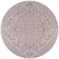 Estrella Bohemian Medallion Textured Weave Indoor/Outdoor Area Rug