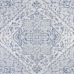Estrella Bohemian Medallion Textured Weave Indoor/Outdoor Area Rug