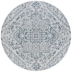 Estrella Bohemian Medallion Textured Weave Indoor/Outdoor Area Rug