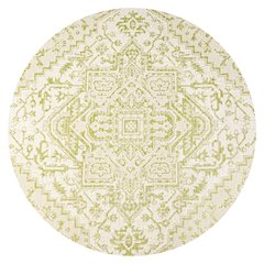 Estrella Bohemian Medallion Textured Weave Indoor/Outdoor Area Rug