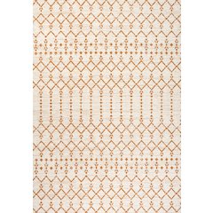 Ourika Moroccan Geometric Textured Weave Indoor/Outdoor Area Rug