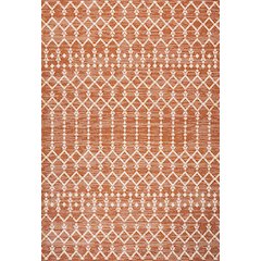 Ourika Moroccan Geometric Textured Weave Indoor/Outdoor Area Rug