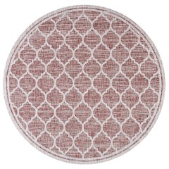 Trebol Moroccan Trellis Textured Weave Indoor/Outdoor Area Rug