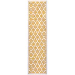 Trebol Moroccan Trellis Textured Weave Indoor/Outdoor Area Rug