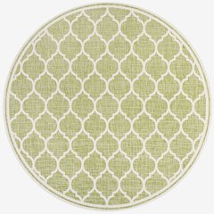 Trebol Moroccan Trellis Textured Weave Indoor/Outdoor Area Rug