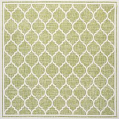 Trebol Moroccan Trellis Textured Weave Indoor/Outdoor Area Rug