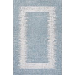 Scandi Minimalist Border Indoor/Outdoor Area Rug