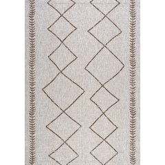 Derya Tribal Diamond Trellis Indoor/Outdoor Area Rug