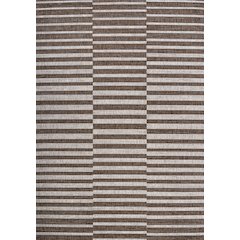 Sukie Modern Offset Stripe Indoor/Outdoor Area Rug