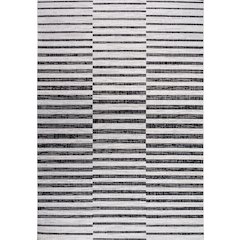 Sukie Modern Offset Stripe Indoor/Outdoor Area Rug