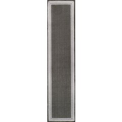 James Modern Border Stripe Indoor/Outdoor Area Rug
