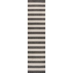 Negril Two Tone Wide Stripe Indoor/Outdoor Area Rug