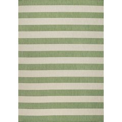 Negril Two Tone Wide Stripe Indoor/Outdoor Area Rug