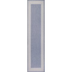 Lucia Classic Diamond Border Indoor/Outdoor Area Rug
