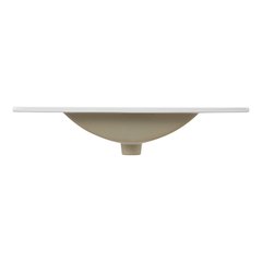 Rectangular Ceramic Single Sink Basin Vanity Top