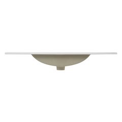 Rectangular Ceramic Single Sink Basin Vanity Top