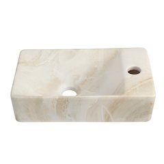 Felix 15 in. W x 8.5 in. D Wall Mounted Rectangular Ceramic Mini Bathroom Sink