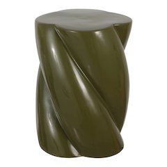 Stool, Forest Green