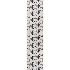 Flamingos Two-Tone White/Black 2 ft. x 8 ft. Indoor/Outdoor Runner Rug