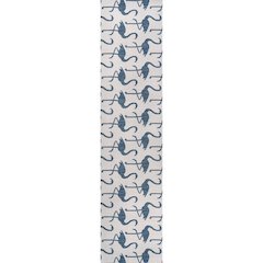 Flamingos Two-Tone White/Navy 2 ft. x 8 ft. Indoor/Outdoor Runner Rug
