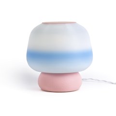 Plant-Based Pla 3D Printed Dimmable Led Table Lamp, Blue/White/Light