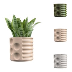 Elvin Modern Geometric Indoor Brutalist Style Eco-Friendly 3D Printed Planters