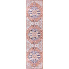 Maris Ornate Medallion Washable Indoor/Outdoor Area Rug