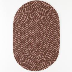 Camden Garnet Tweed 5X8 Oval