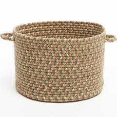 Camden Basil Tweed 14" x 10" Basket