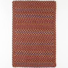 Woodstock Maroon Multicolor 4X6 Rectangle
