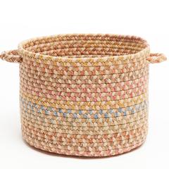 Woodstock Khaki Multicolor 14" x 10" Basket