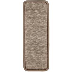 Casual Comfort Mocha Banded 2X6 Rect-Runner