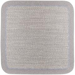 Casual Comfort Silvermist Banded 6' Square